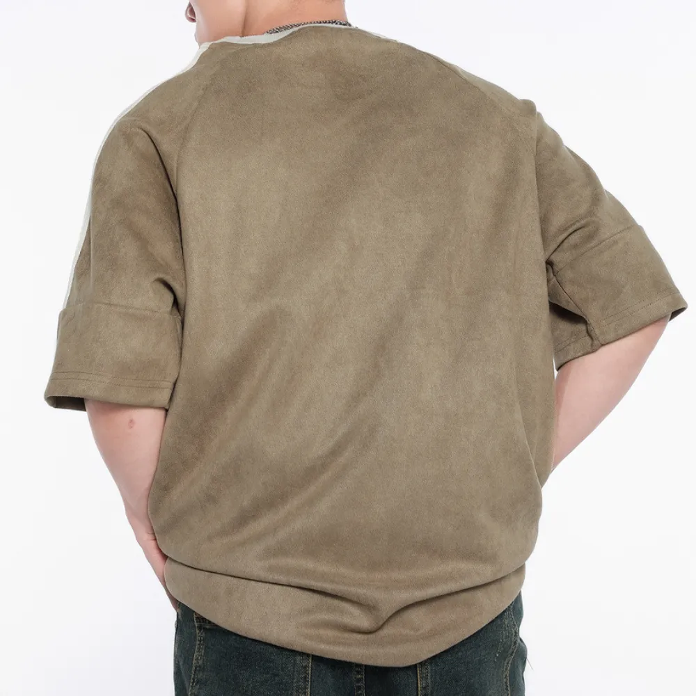 “American Patchwork Embroidery” T-shirt