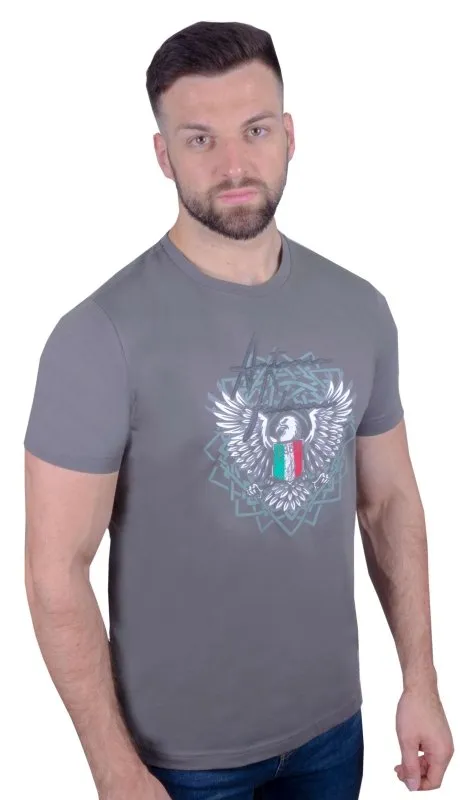 Antonio Falcone Angelo Organic Cotton T-shirt Charcoal