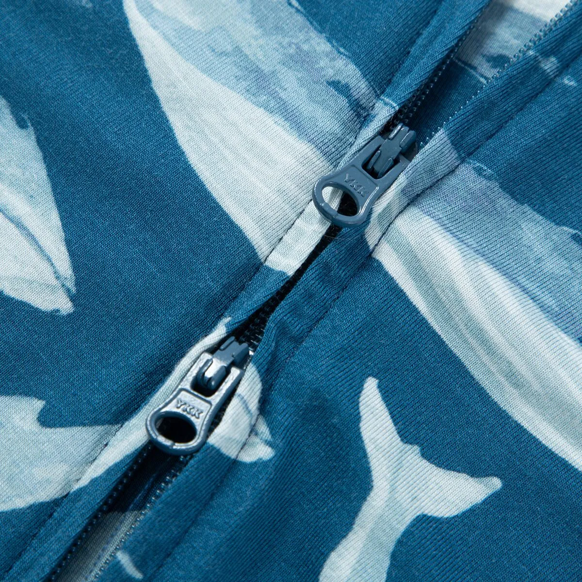 Blue Whale Footed Romper