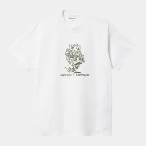 Carhartt WIP Moving Service T-Shirt - White