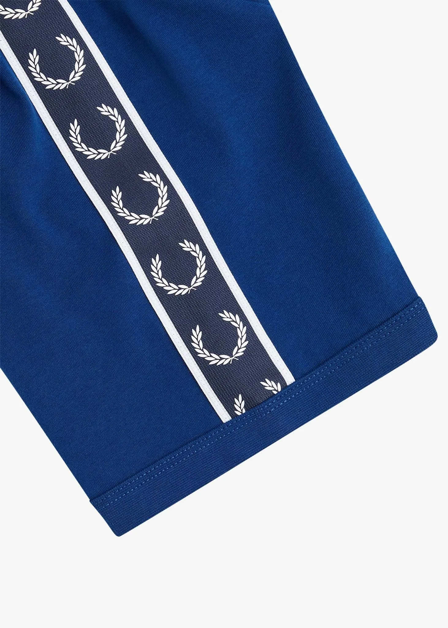Contrast tape ringer t-shirt - shaded cobalt navy