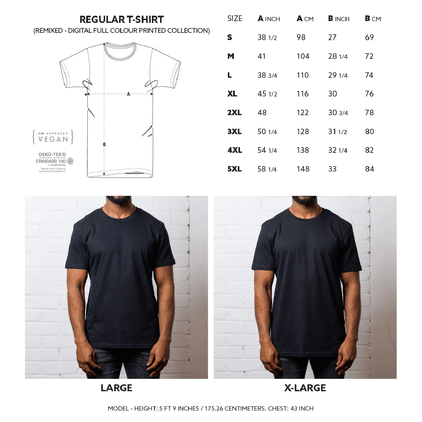 Crest Disco Harp - Tshirt - Black or Green