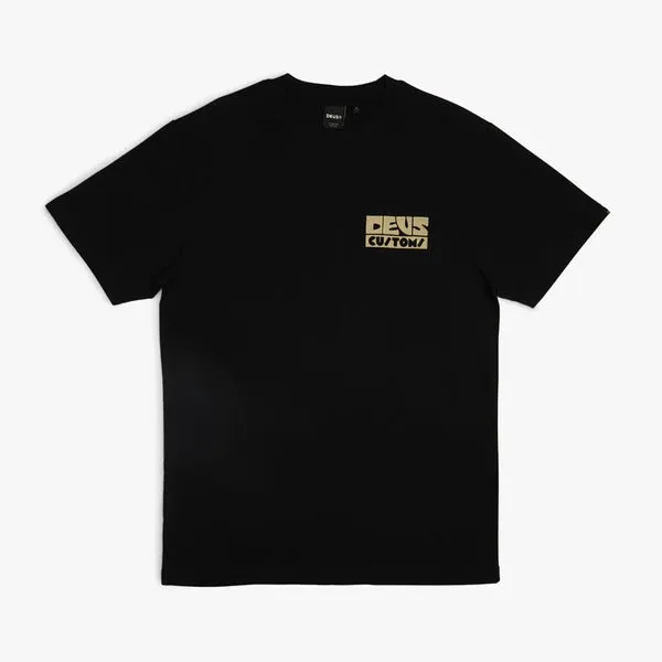 Deus Pushstart T-Shirt - Black