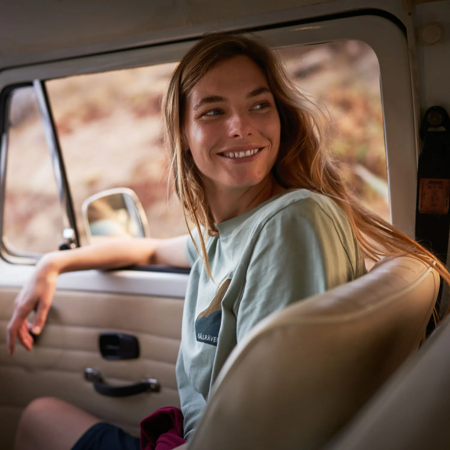 Fjällräven Women&#x27;s Nature T-Shirt Sage Green | Buy Fjällräven Women&#x27;s Nature T-Shirt Sage Green here | Outnorth