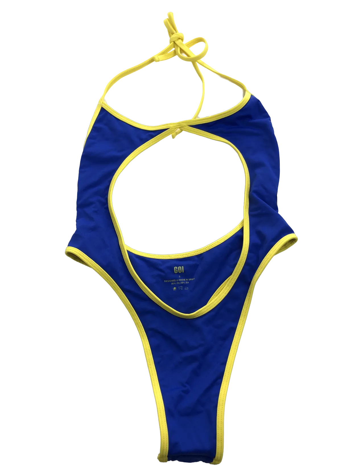 GOI Blue Faiza Swimsuit UK S