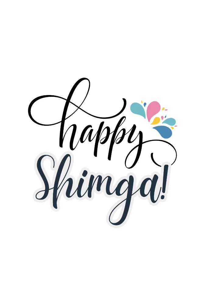 Happy Shimga Holi T-shirt for men