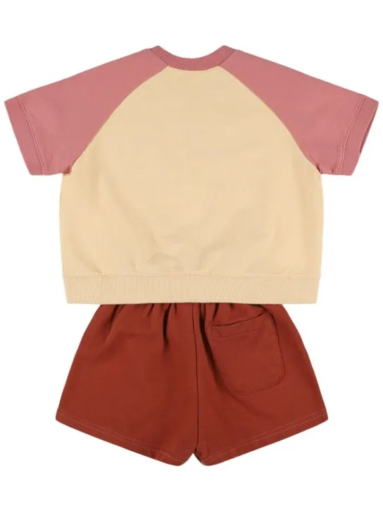 Jellymallow   Cotton jersey t-shirt &amp; sweat shorts 