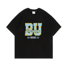 Men T-Shirt Summer Printed T-shirt Casual Loose Men