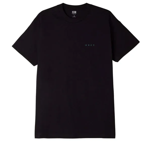 Obey Vanishing Point T-Shirt - Black
