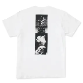 Skateboard Cafe Swan T-Shirt - White