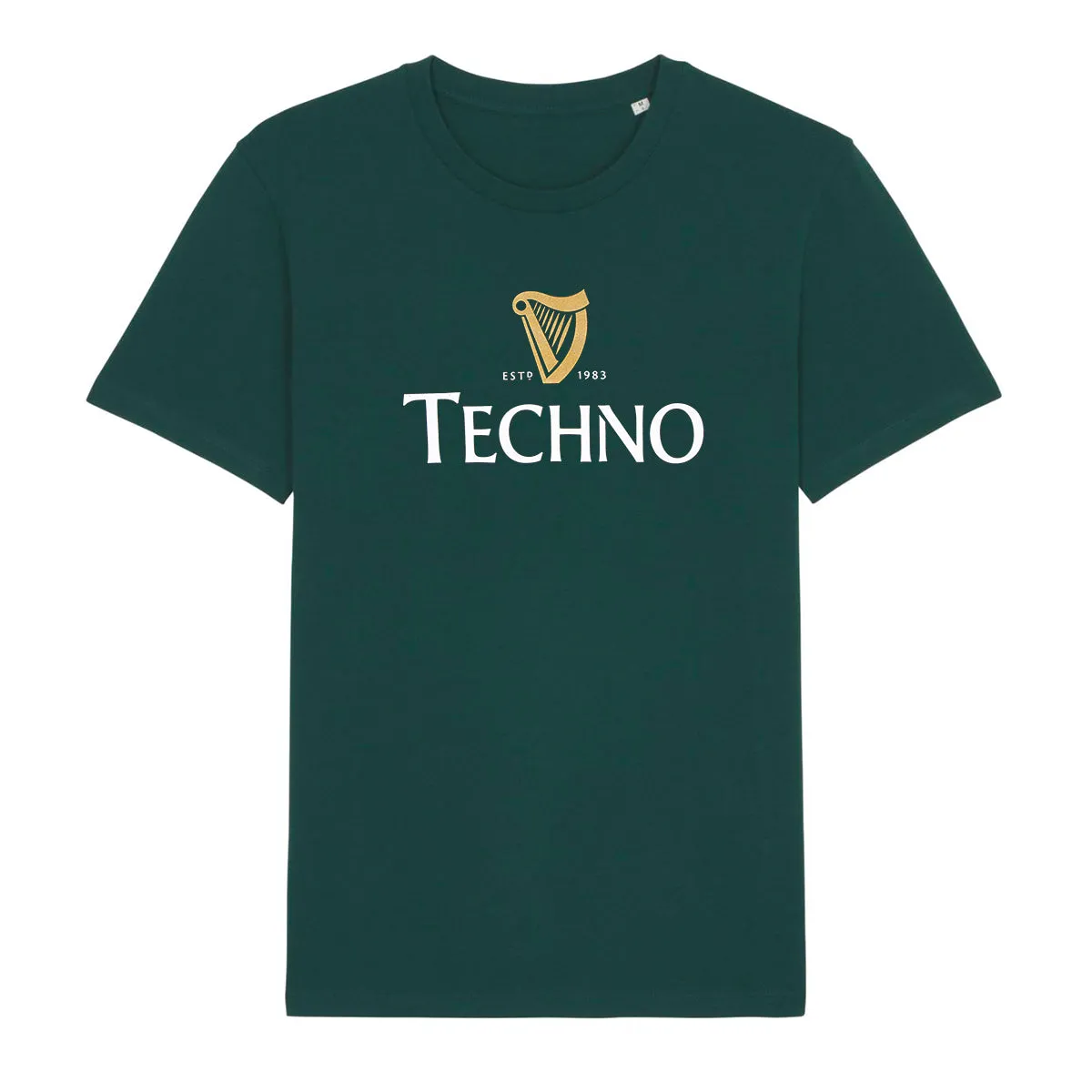 Techno Harp - Tshirt - Black or Green